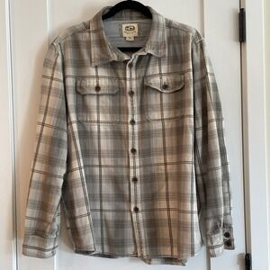 Honolua Surf Co Flannel shacket M Button‎ Up Hawaii Beach Surfer Skater Biker